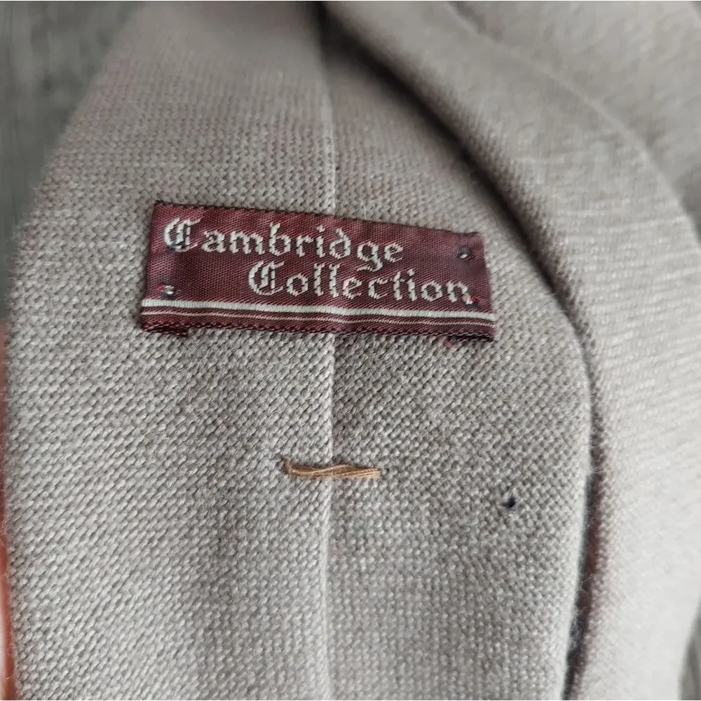 Cambridge Collection Brown Wool Tie